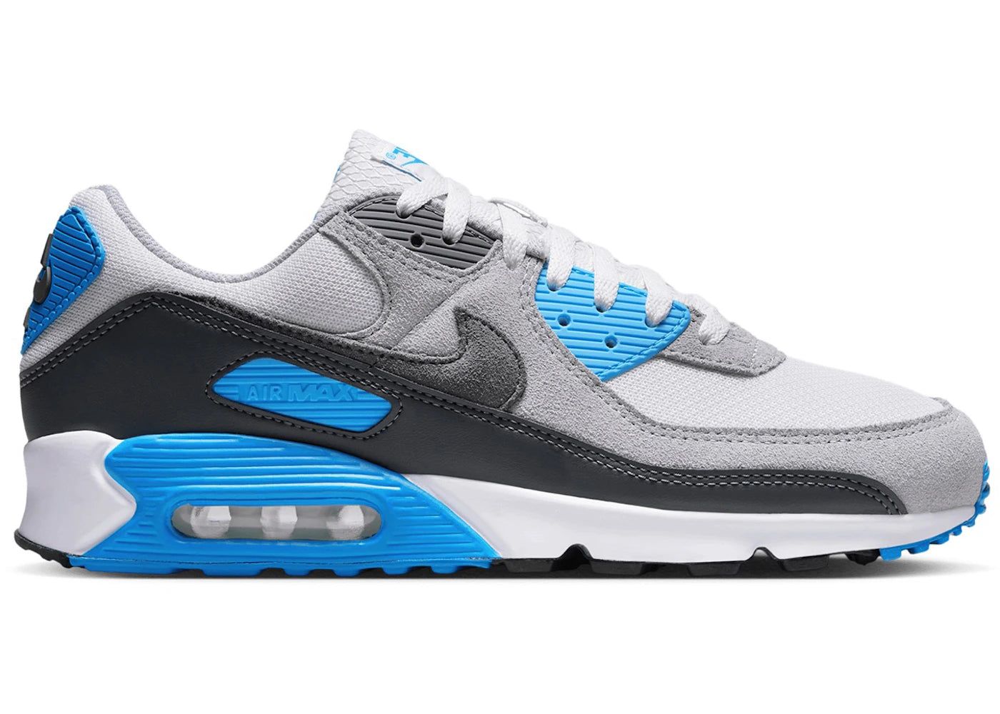 tenisky a boty Nike Air Max 90 Platinum Tint Blue Lightning DM0029-019 ADONIO