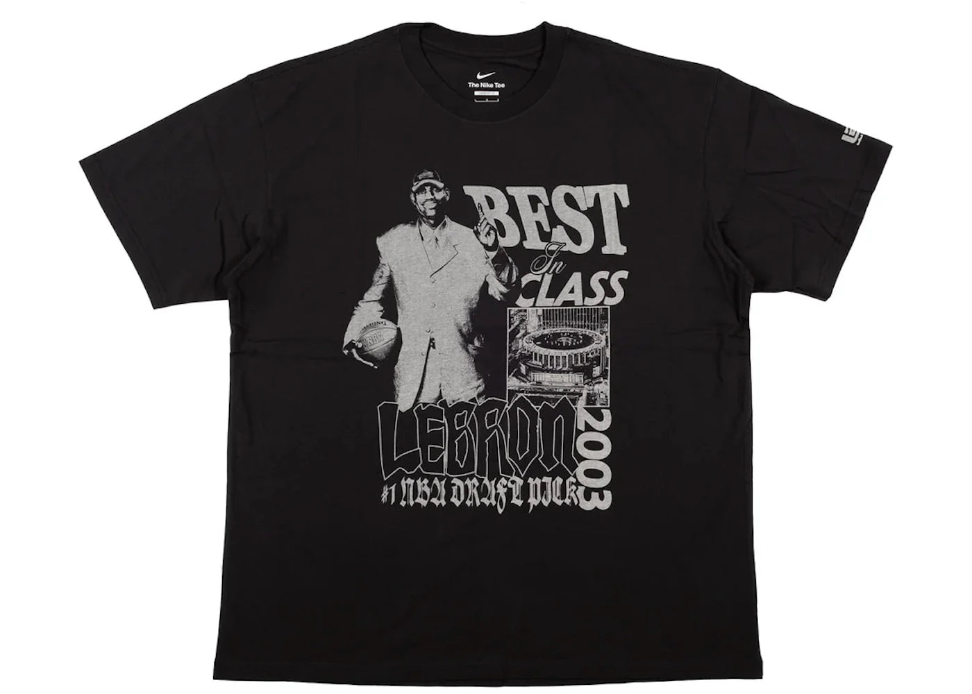 Nike LeBron James "Best In Class" Basketball T-shirt Black