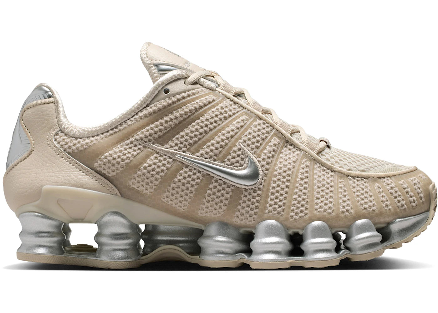 Nike Shox TL Cream Metallic Silver (W)