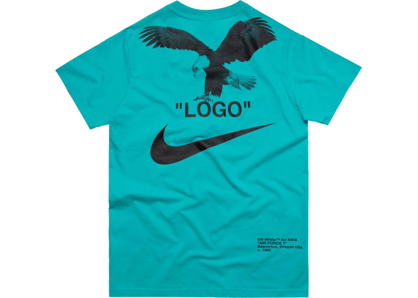 OFF-WHITE x Nike NRG A6 Tee Retro Blue