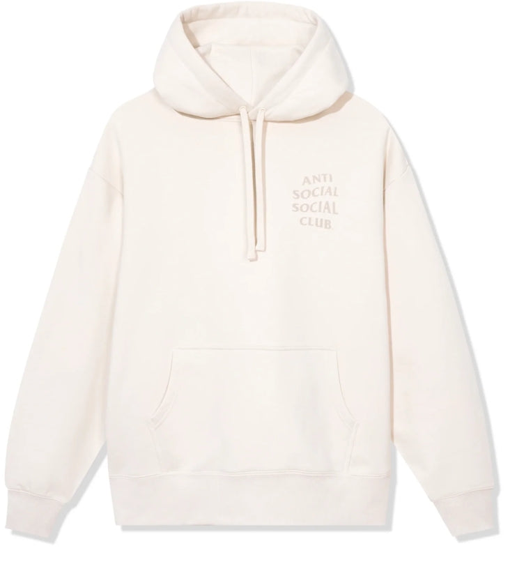 Anti Social Social Club Cancelled Tonal Hoodie Cream