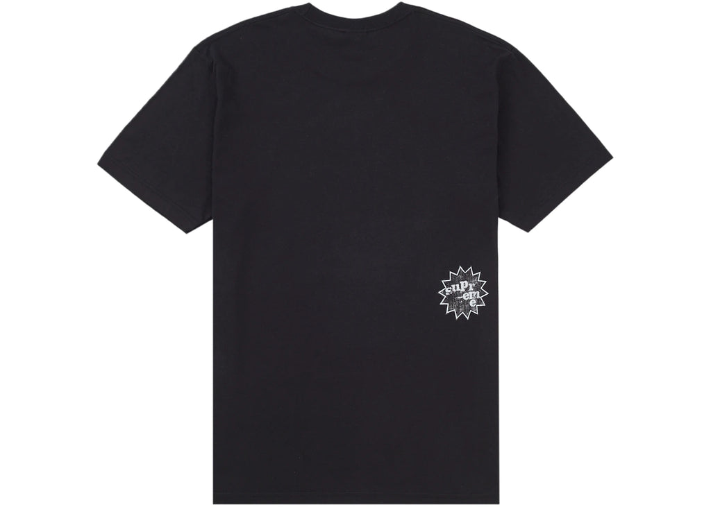 tričko Supreme God Save Us Tee Black ADONIO