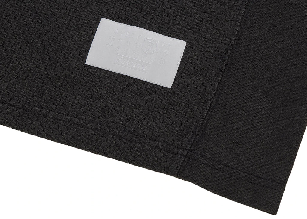 oblečení Supreme MM6 Maison Margiela Cotton Football Jersey Black ADONIO