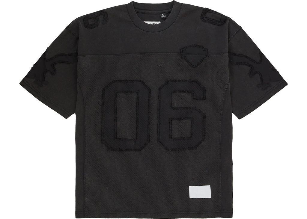 oblečení Supreme MM6 Maison Margiela Cotton Football Jersey Black ADONIO