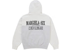 Supreme MM6 Maison Margiela Eagle Zip Up Hooded Sweatshirt White ADONIO