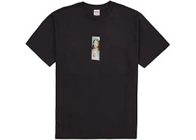 Supreme Prayer Card Box Logo Tee Black