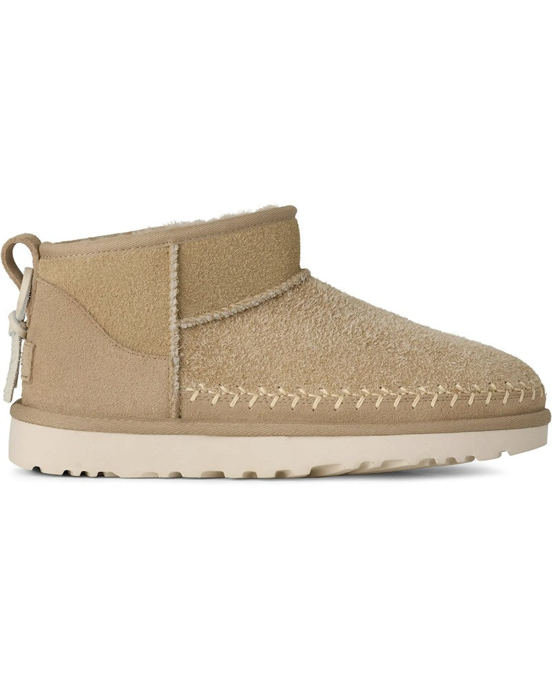tenisky a boty UGG Classic Ultra Mini Biarritz Boot Mustard Seed (W) 1171538-MDSD ADONIO