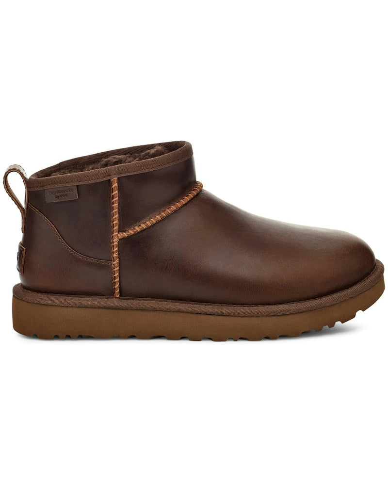 tenisky a boty UGG Classic Ultra Mini LTHR Regen Boot Ironwood (W) 1163490-IWD ADONIO