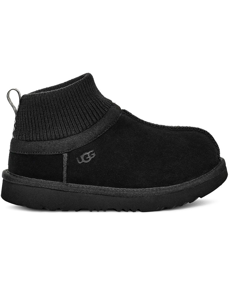 tenisky a boty UGG Classic Ultra Stretch Cuff Slipper Black (Toddler) 1157702T-BLK ADONIO