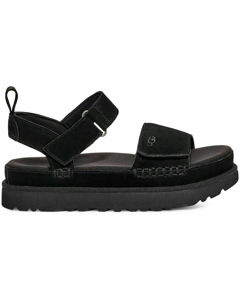 tenisky a boty UGG Goldenstar Platform Sandal Black (W) 1136783-BLK ADONIO