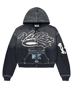 Vale Forever Religion Zip Up Hoodie Black