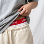 Supreme Hanes Boxer Briefs (4 Pack) White ADONIO