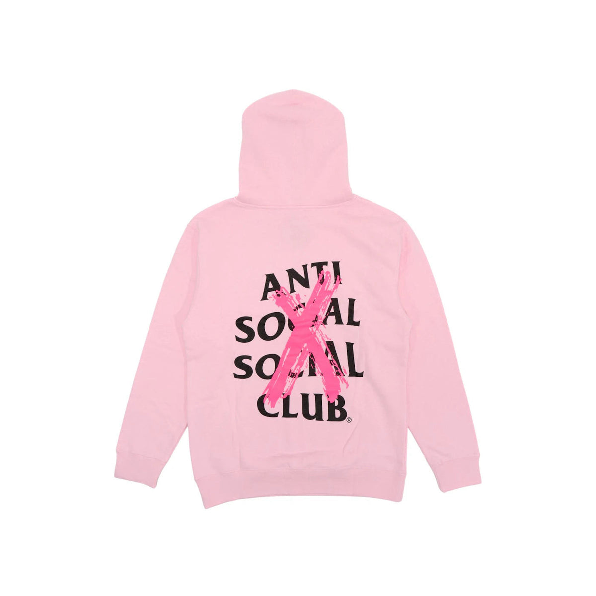 Anti Social Social Club Cancelled Hoodie Pink 69LE-1885 ADONIO
