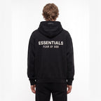 Fear of God Essentials S24 Fleece Hoodie Black 192HO246250F ADONIO