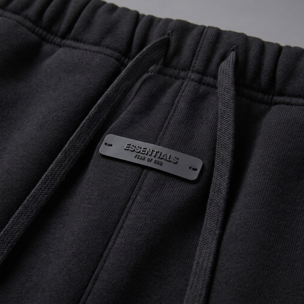 tepláky Fear of God Essentials Sweatpants FW24 Black Yellow State ADONIO