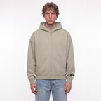 Fear of God Essentials S25 Zip-Up Hoodie Timber ADONIO