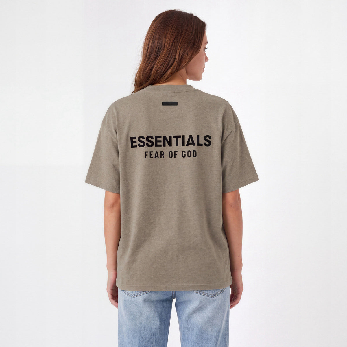 tričko Fear of God Essentials S24 T-Shirt Heather Grey ADONIO