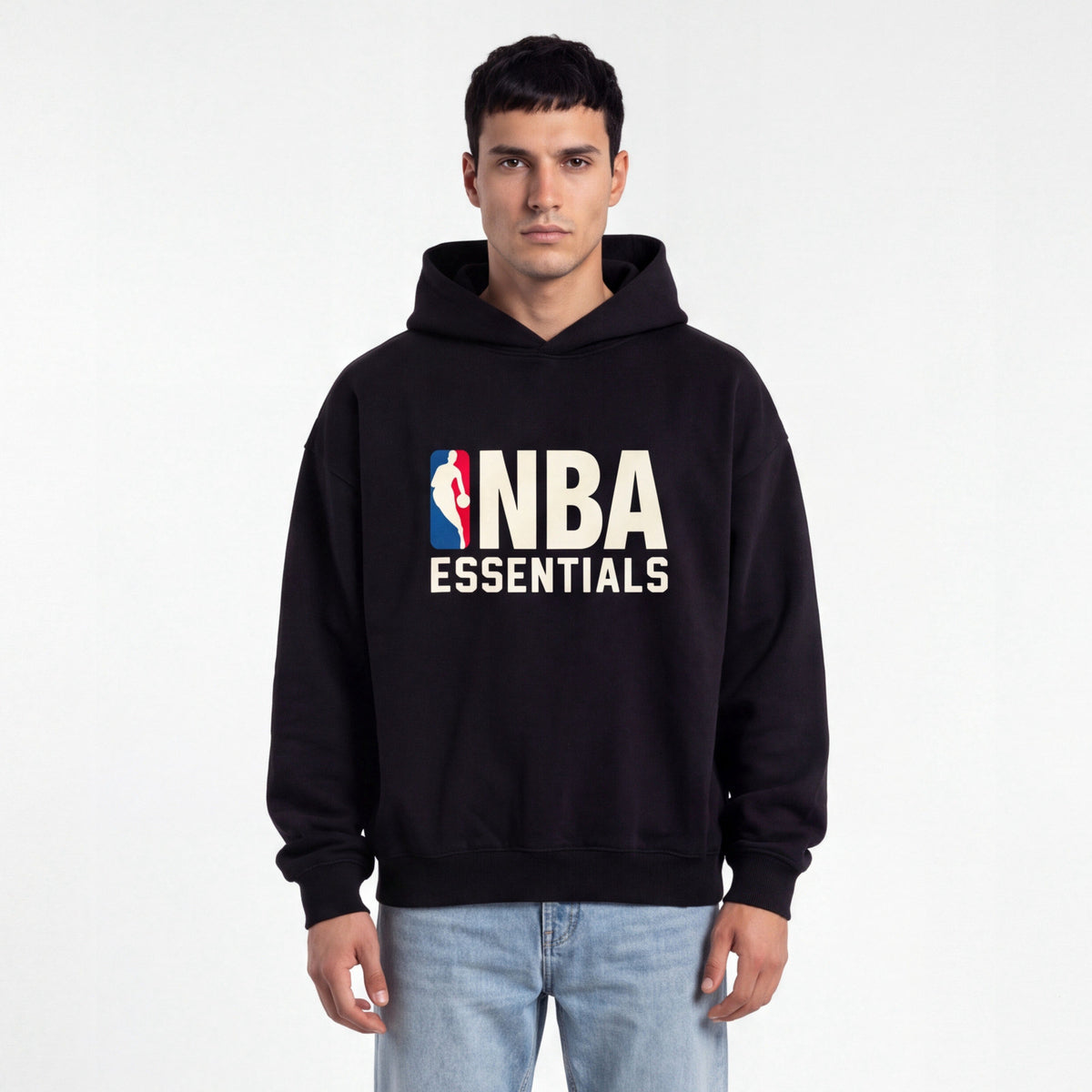 Fear of God Essentials NBA Hoodie (SS25) Black ADONIO
