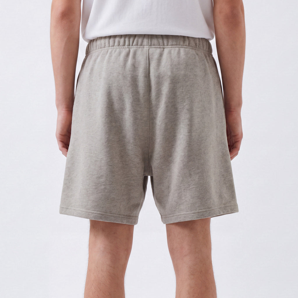 šortky Fear of God Essentials 1977 Shorts Dark Oatmeal ADONIO