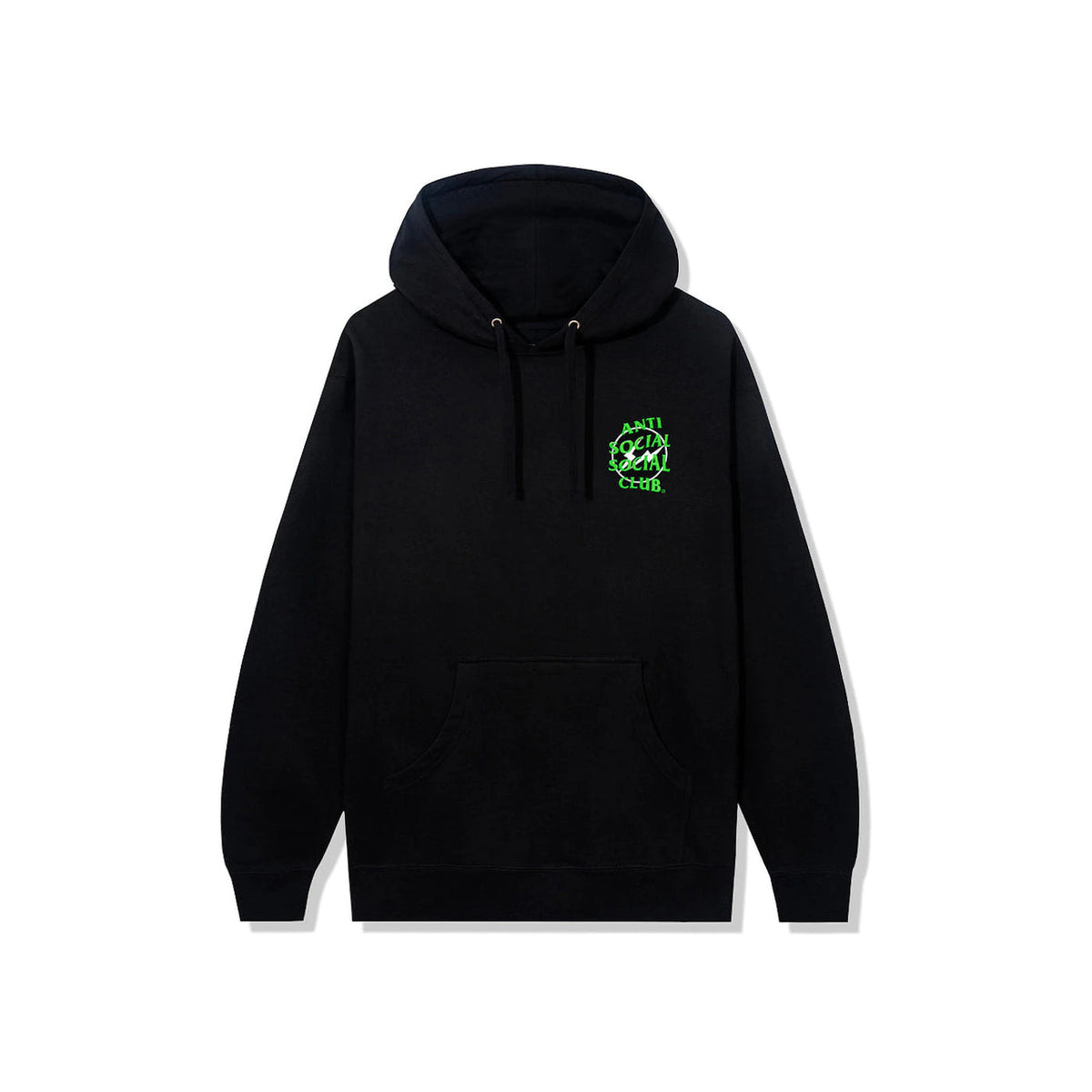 Anti Social Social Club x Fragment Precious Petals Hoodie Black Green ADONIO