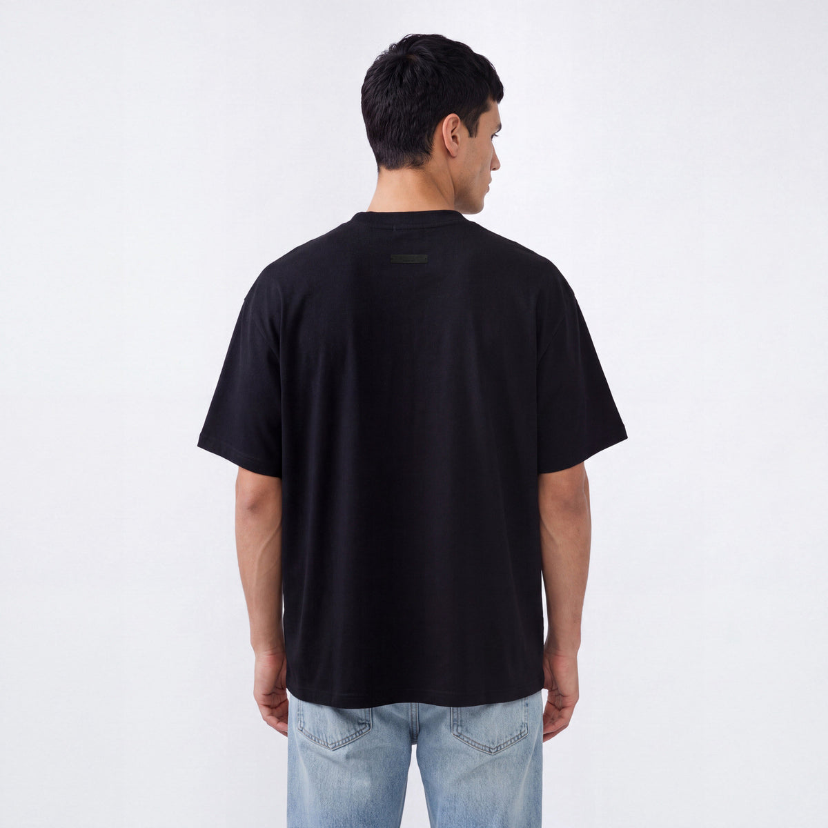 tričko Fear of God Essentials S24 T-Shirt Black Yellow 125BT244190F ADONIO