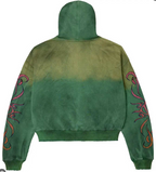 Vale Forever Inferno Zip Up Hoodie, Green