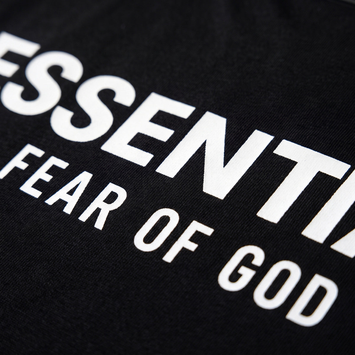 tričko Fear of God Essentials Crewneck S24 T-Shirt Black ADONIO