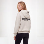 Fear of God Essentials S22 Hoodie Light Oatmeal 192SU224417F ADONIO