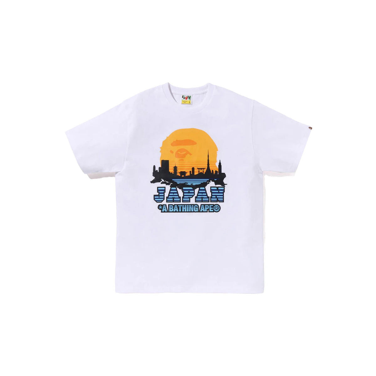 BAPE Japan Silhoutte T-Shirt White