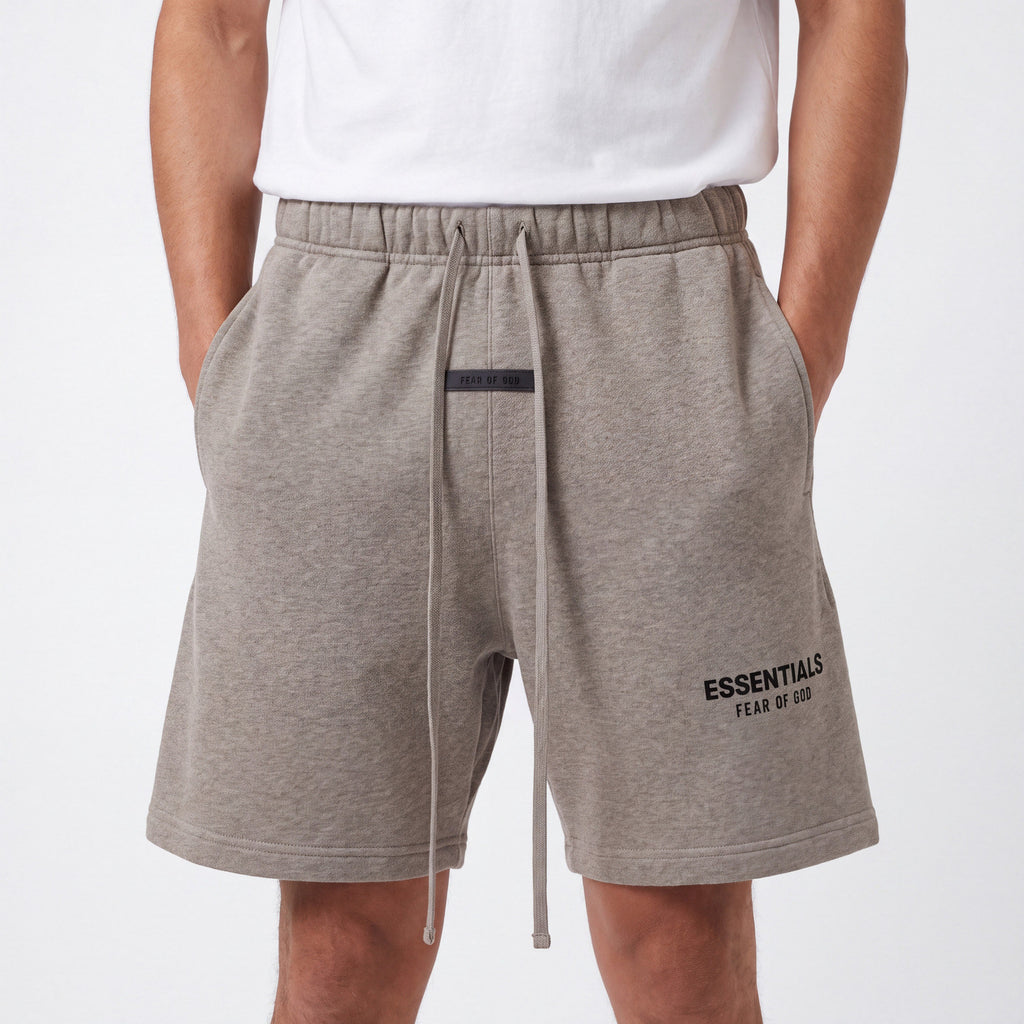 šortky Fear of God Essentials S25 Shorts Homestead Heather 160AS252001F ADONIO