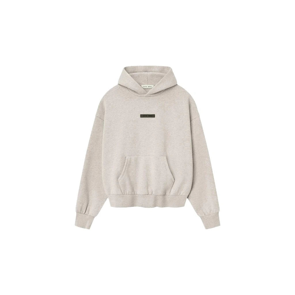 Fear of God Essentials S25 Hoodie Heather Stone ADONIO
