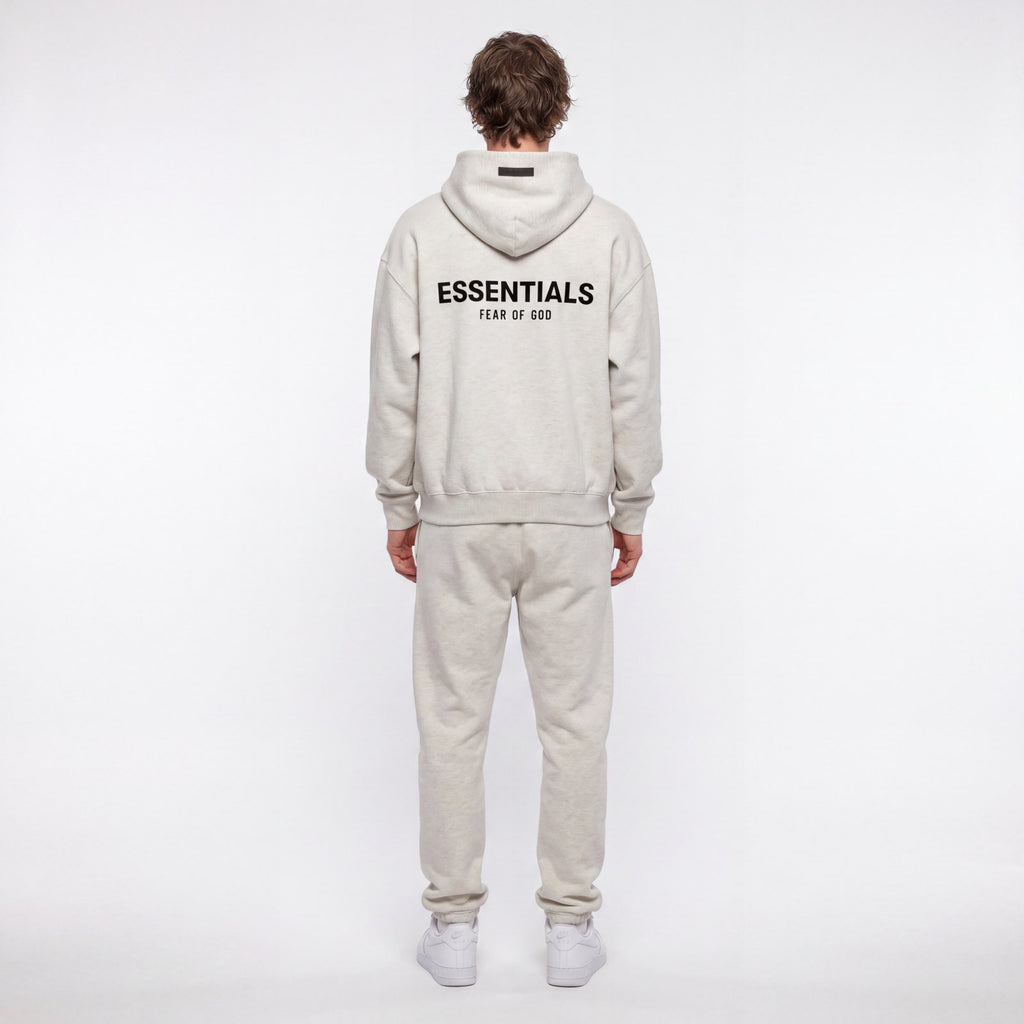 Fear of God Essentials S22 Light Oatmeal - Celý set ADONIO
