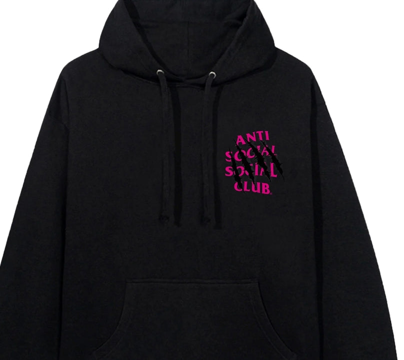 Anti Social Social Club After Us Hoodie Black Purple