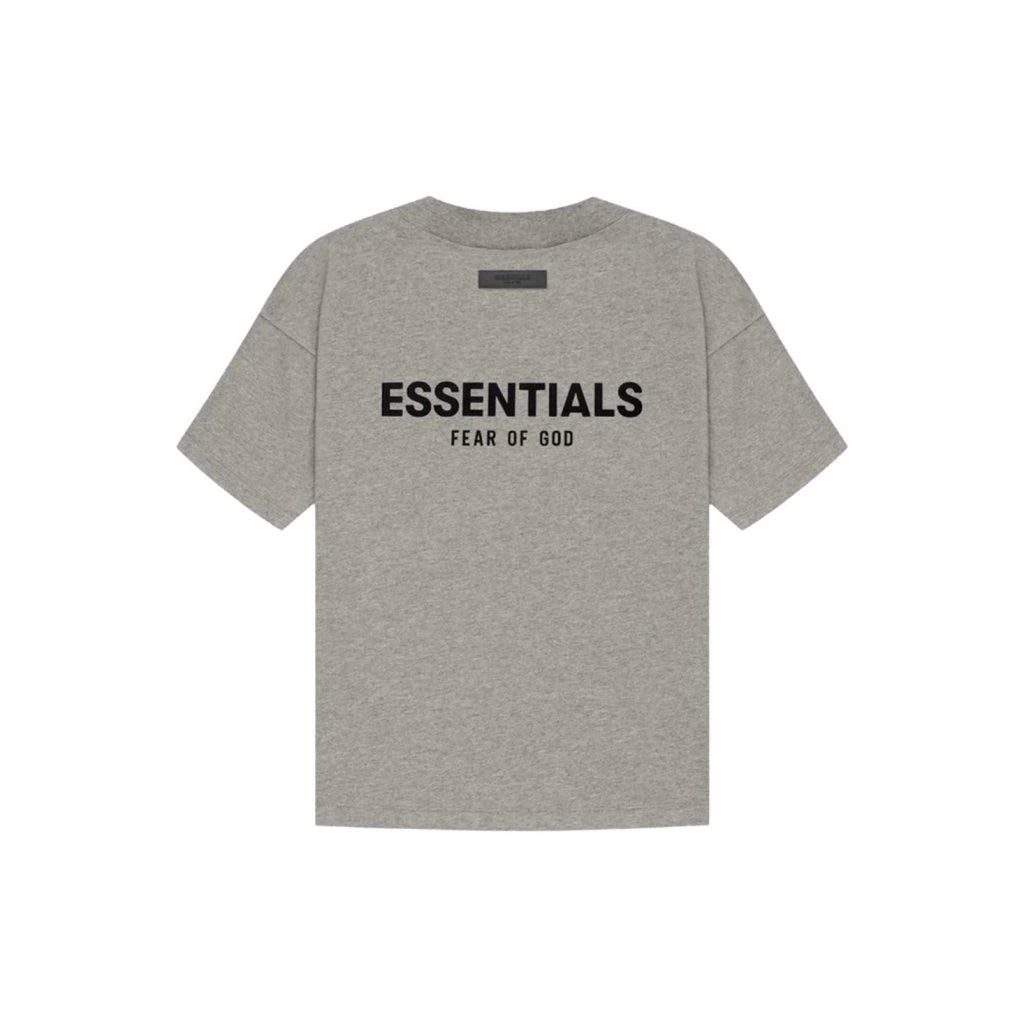tričko Fear of God Essentials S22 T-shirt Dark Oatmeal ADONIO