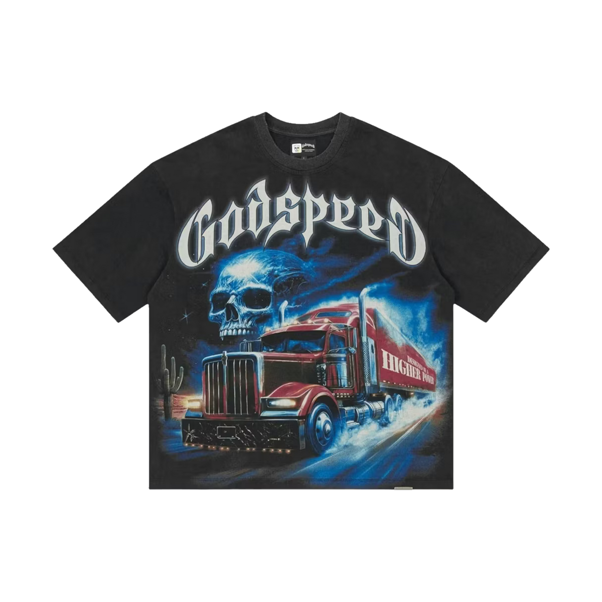 Godspeed Interstate Fate Tee Black