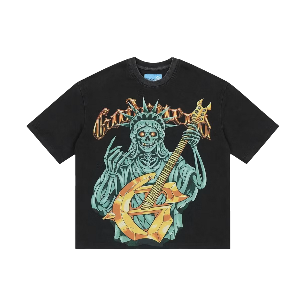 Godspeed Liberty Rock Tee Black