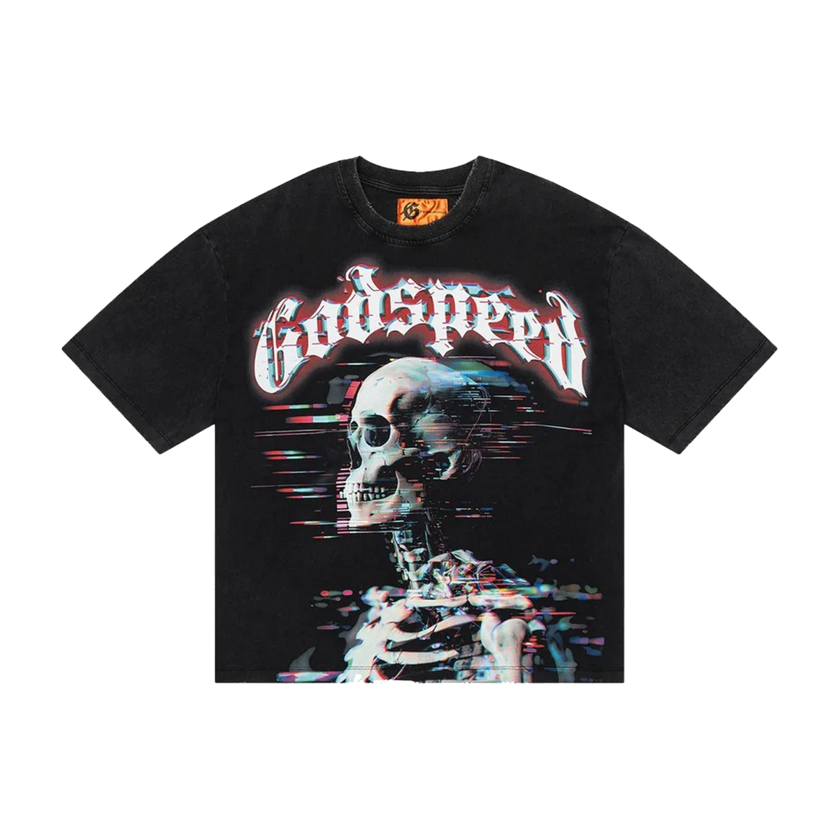 Godspeed Matrix Glitch Tee Black