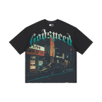 tričko Godspeed Pit Stop Tokyo Tee Black INS-3ED56161F5 ADONIO