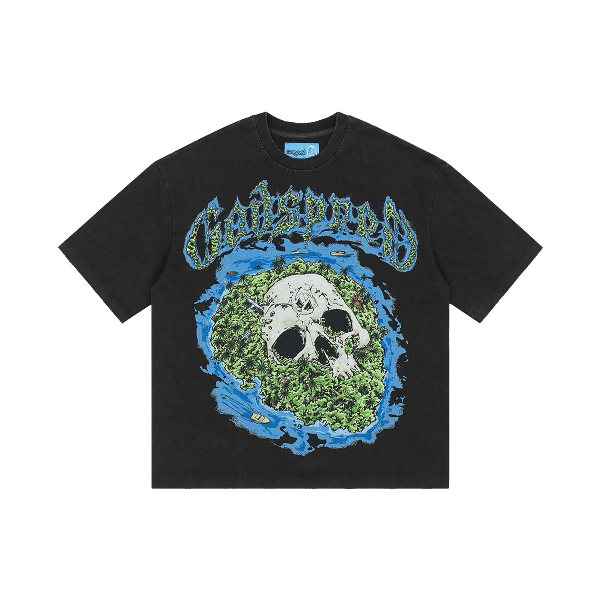 Godspeed Skull Island II Tee Black