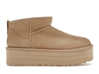 tenisky a boty UGG Classic Ultra Mini Platform Boot Mustard Seed (W) 1135092-MDSD ADONIO