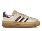 tenisky a boty adidas Gazelle Bold Cream White Maroon (W) JQ5127 ADONIO