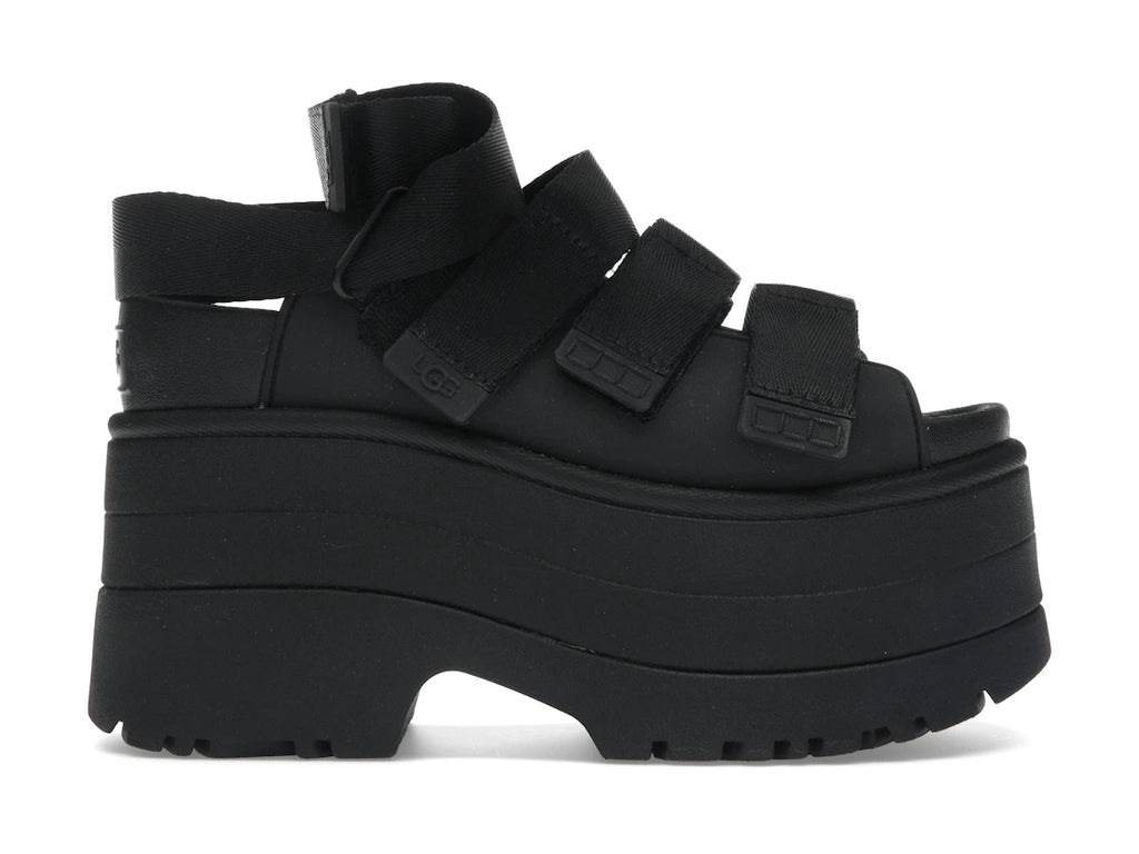 tenisky a boty UGG GoldenRise Platform Sandals Black (W) 1167431-BLK ADONIO