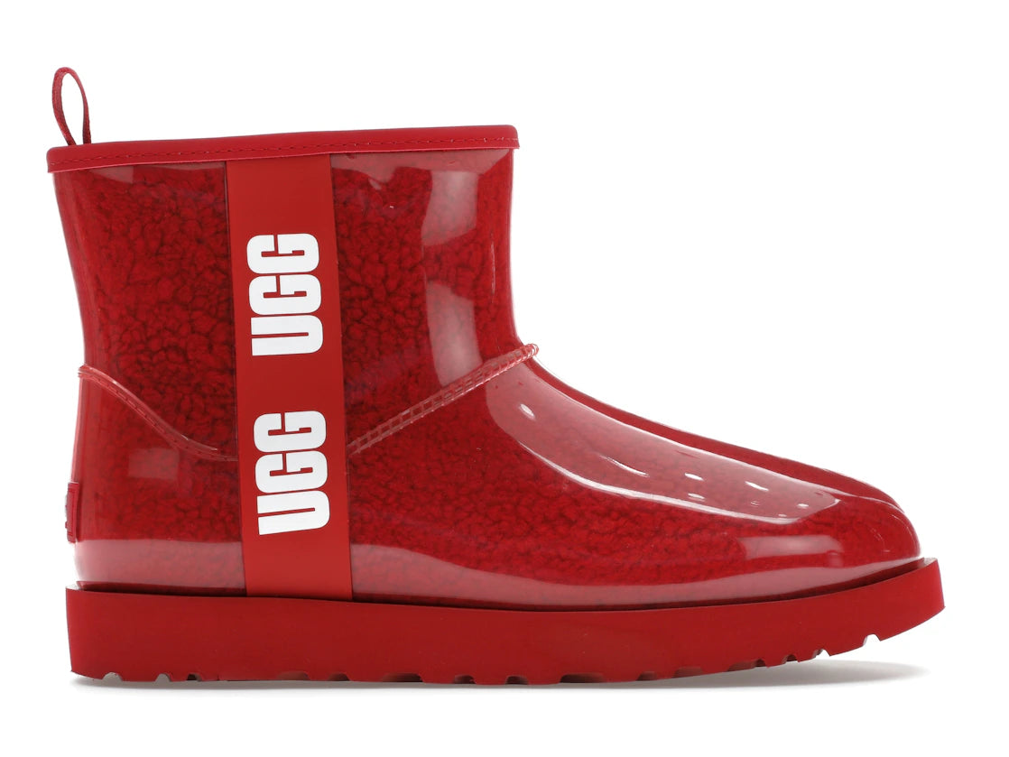 tenisky a boty UGG Classic Clear Mini Boot Samba Red (W) 1113190-SBR ADONIO