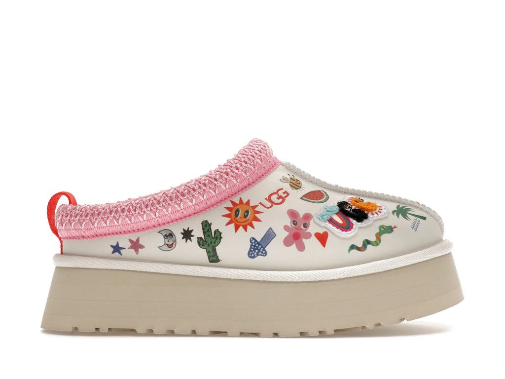 tenisky a boty UGG Tazz Slipper Humberto Cruz Pop Sketch (W) 1155751-WHT ADONIO