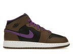 Jordan 1 Mid Purple Mocha (GS)
