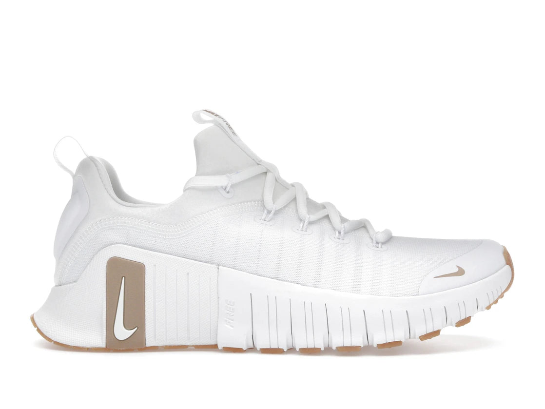 tenisky a boty Nike Free Metcon 6 White Gum Light Brown Hemp FJ7127-105 ADONIO