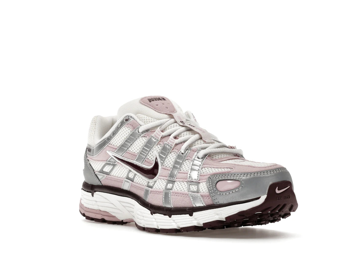 Nike P-6000 Silver Burgundy Plum Chalk (W)