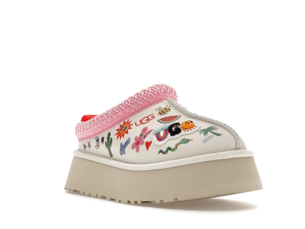 tenisky a boty UGG Tazz Slipper Humberto Cruz Pop Sketch (W) 1155751-WHT ADONIO