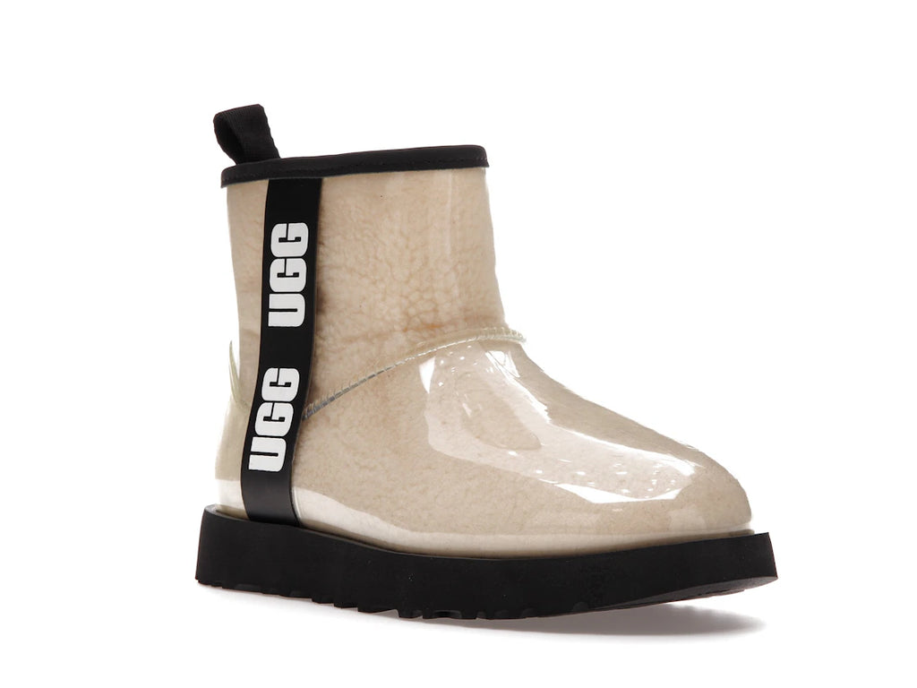 tenisky a boty UGG Classic Clear Mini Boot Natural Black (W) 1113190-NBLC ADONIO