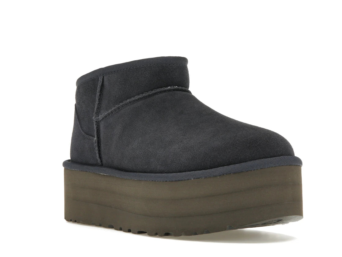 tenisky a boty UGG Classic Ultra Mini Platform Boot Eve Blue (W) 1135092-EVB ADONIO
